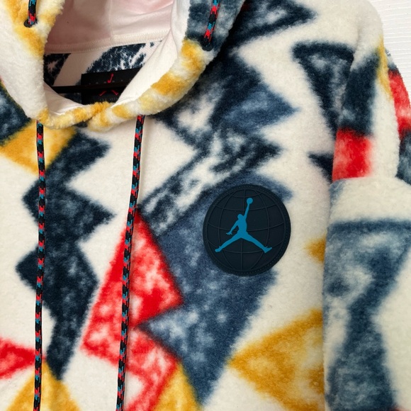 Jordan Colorful Geometric Hoodie XL - Picture 4 of 9